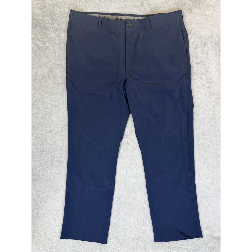 Ben Hogan Chino Pants Mens 42x32 Navy Performance Golf Lightweight Straight